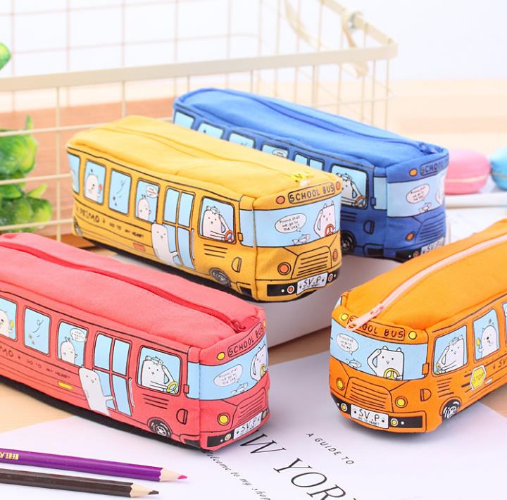 Bus zips Pen Bag